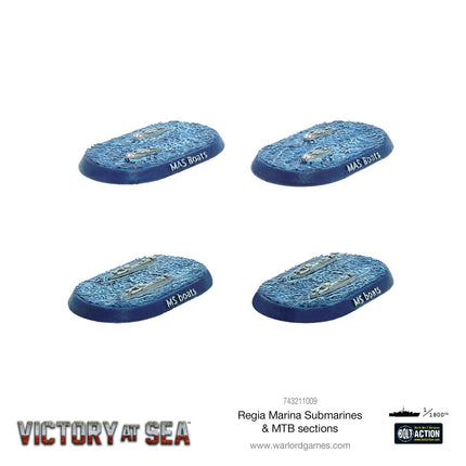 Regia Marina Submarines & MTB Sections - Schiffe - Warlord Games - 743211009