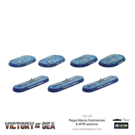 Regia Marina Submarines & MTB Sections - Schiffe - Warlord Games - 743211009