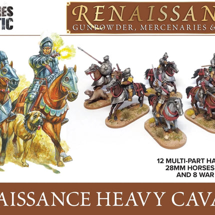 Renaissance Heavy Cavalry - Kavallerie - Wargames Atlantic - WAARN006