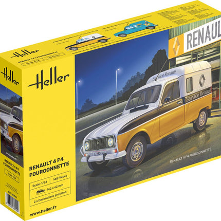 Renault 4 F4 Fourgonnette - Heller - 82700