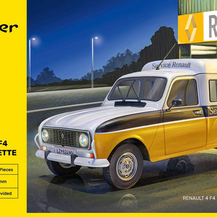 Renault 4 F4 Fourgonnette - Heller - 82700 (3)