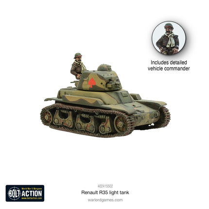 Renault R35 - Panzer - Warlord Games - 402415502