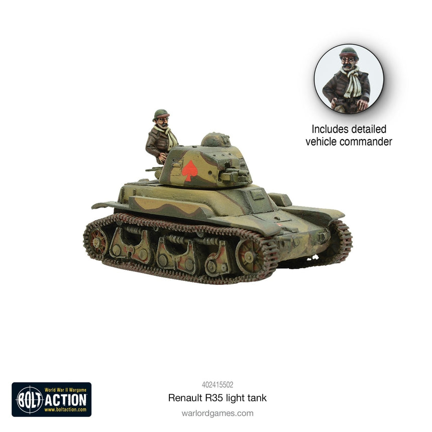 Renault R35 - Panzer - Warlord Games - 402415502