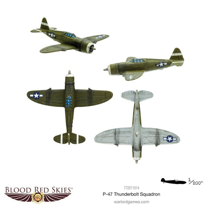 Republic P - 47 Thunderbolt Squadron - Flugzeuge - Warlord Games - 772211014