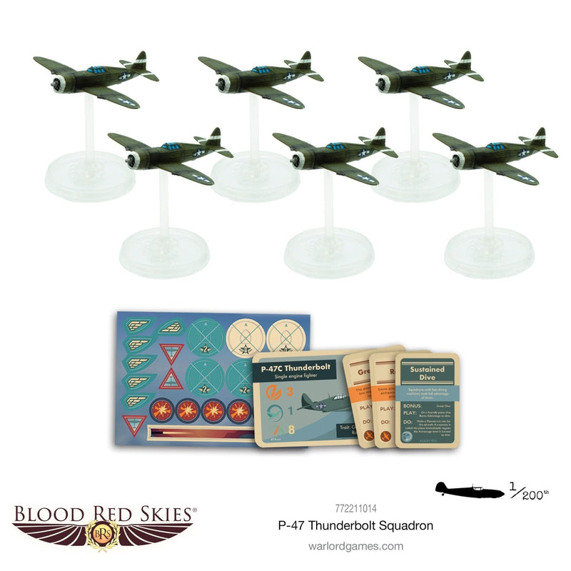 Republic P - 47 Thunderbolt Squadron - Flugzeuge - Warlord Games - 772211014