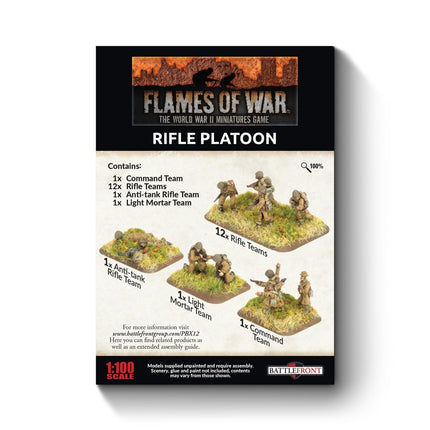 Rifle Platoon - Battlefront Miniatures - PBX12