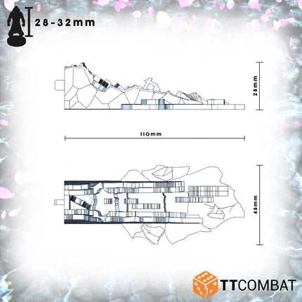 Toshi: Courtyard Wall Ruins - TT Combat - TTSCW-EES-101 (9)