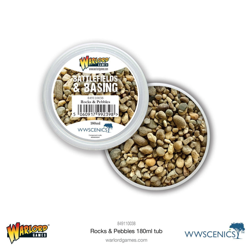 Rocks & Pebbles (180ml) - Zubehör - Warlord Games - 849110038