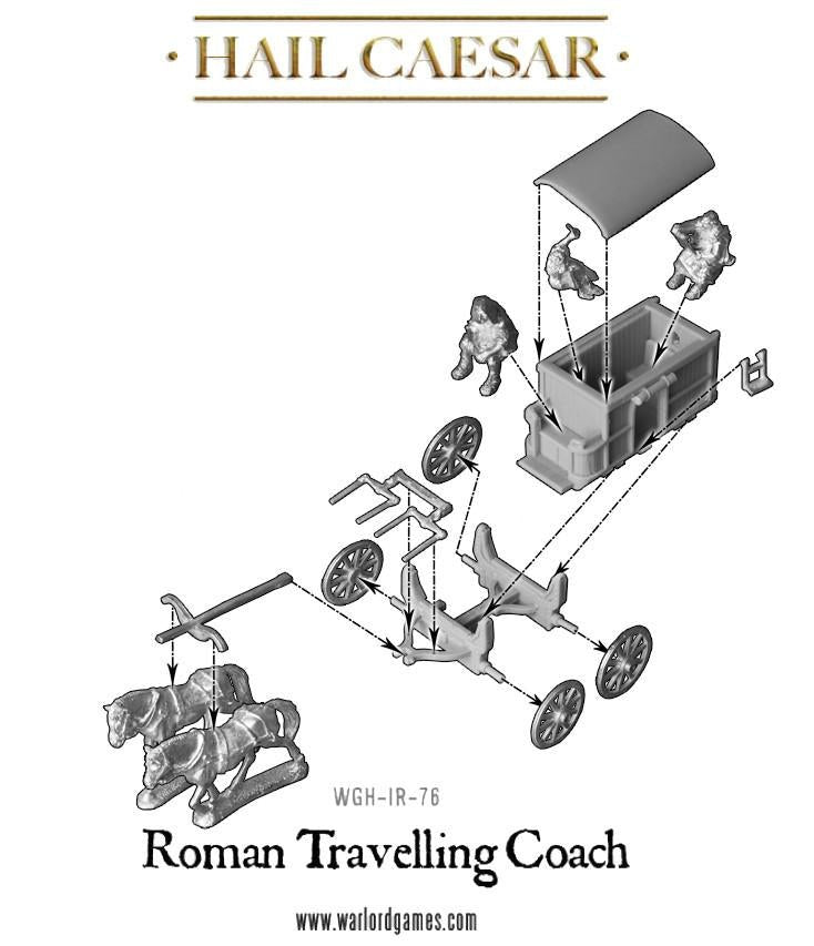 Roman Travelling Coach - Sonder - /Einzelmodelle - Warlord Games - WGH-IR-76