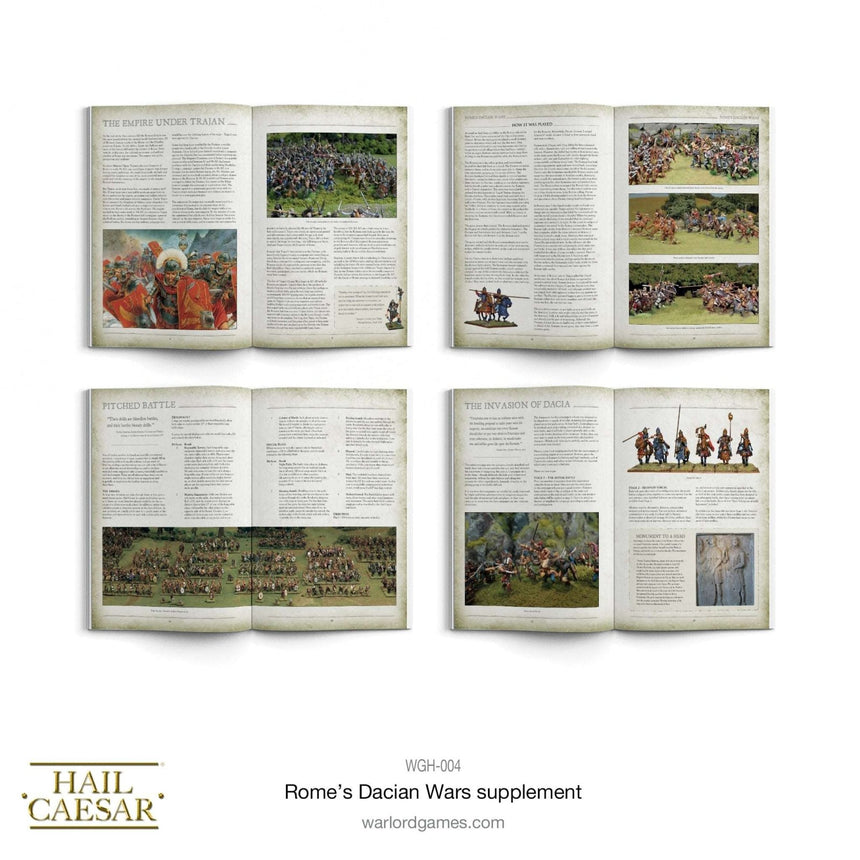 Rome's Dacian Wars - Hail Caesar Supplement - Regelwerk - Warlord Games - WGH-004