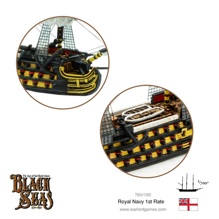 Royal Navy 1st Rate - Schiffe - Warlord Games - 792411003