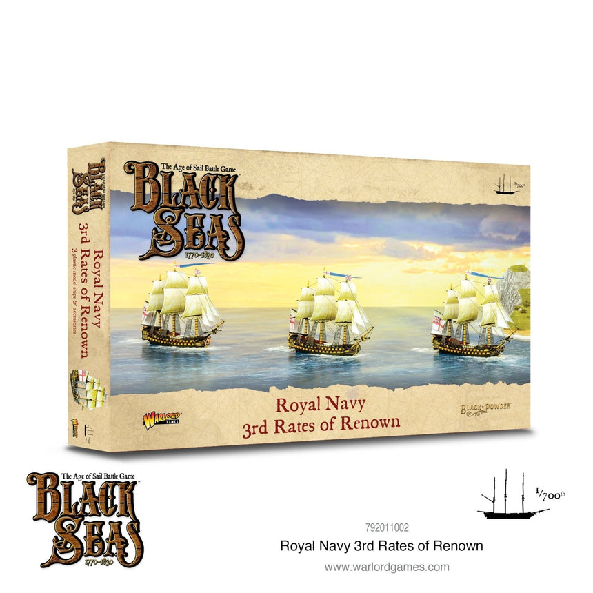Royal Navy 3rd Rates of Renown - Schiffe - Warlord Games - 792011002
