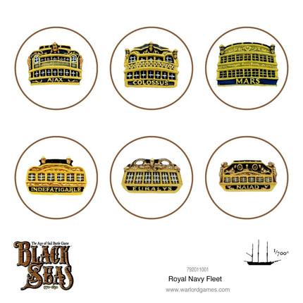 Royal Navy Fleet (1770 - 1830) - Schiffe - Warlord Games - 792011001