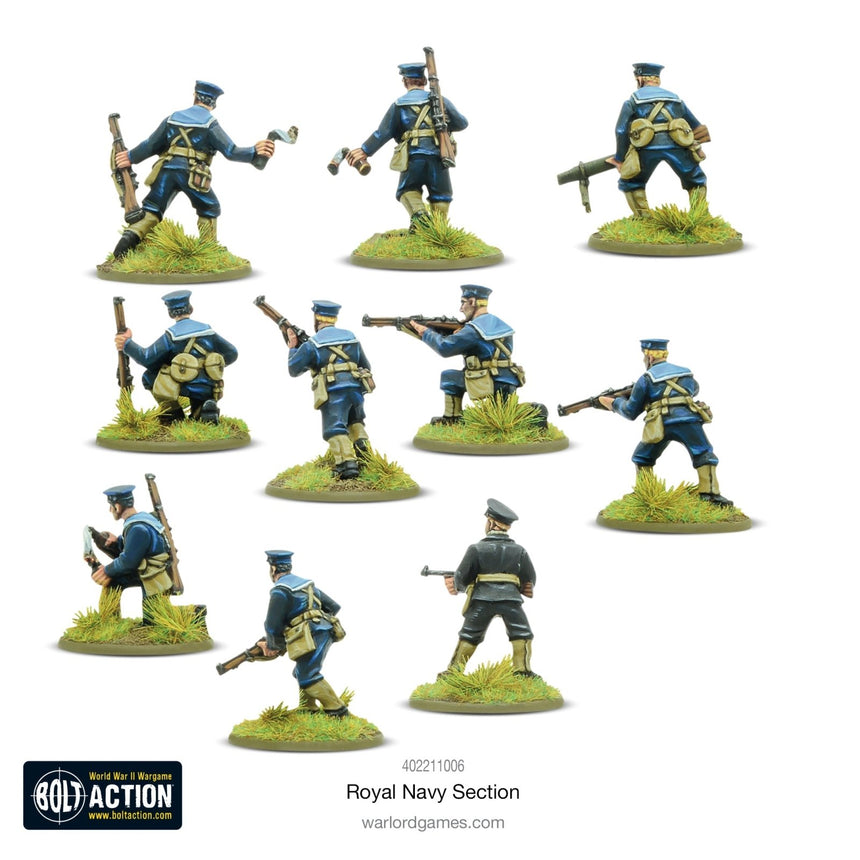 Royal Navy Section - Infanterie - Warlord Games - 402211006