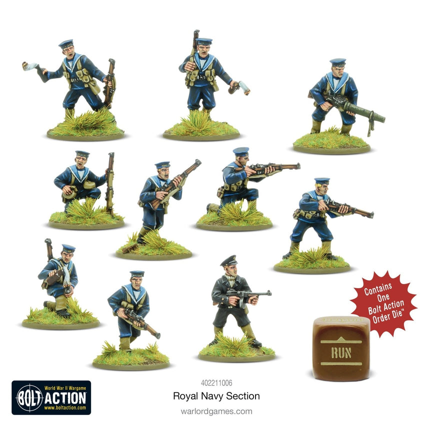 Royal Navy Section - Infanterie - Warlord Games - 402211006