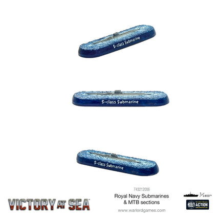 Royal Navy Submarines & MTB Sections - Schiffe - Warlord Games - 743212006