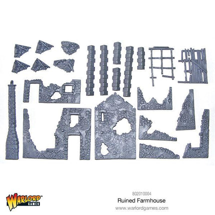 Ruined Farmhouse - Gelände - Warlord Games - 802010004