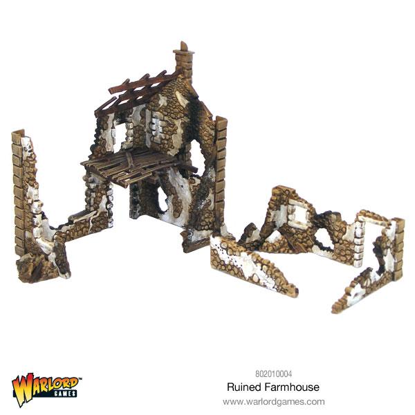 Ruined Farmhouse - Gelände - Warlord Games - 802010004