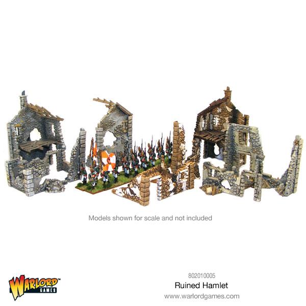 Ruined Hamlet - Gelände - Warlord Games - 802010005