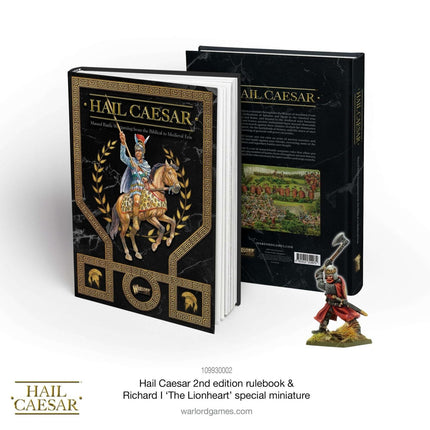 Rulebook (2nd Edition) & Richard I, The Lionheart Special Figure - Regelwerk - Warlord Games - 109930002