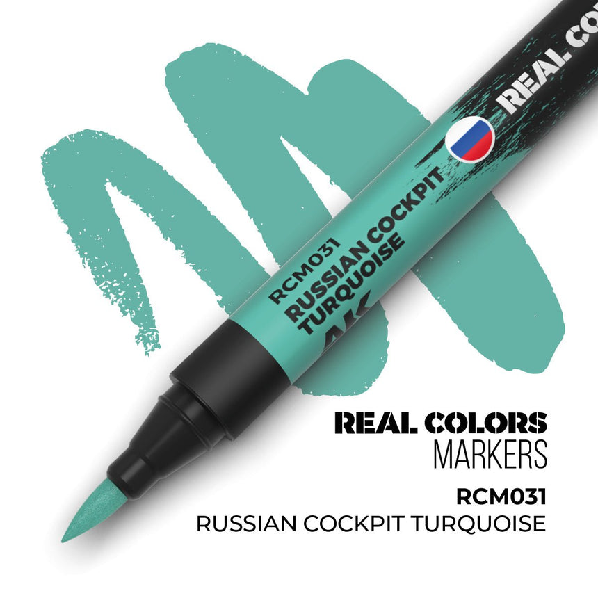 Buy RUSSIAN COCKPIT TURQUOISE - RC MARKER online for1,92&euro; | AK-Interactive