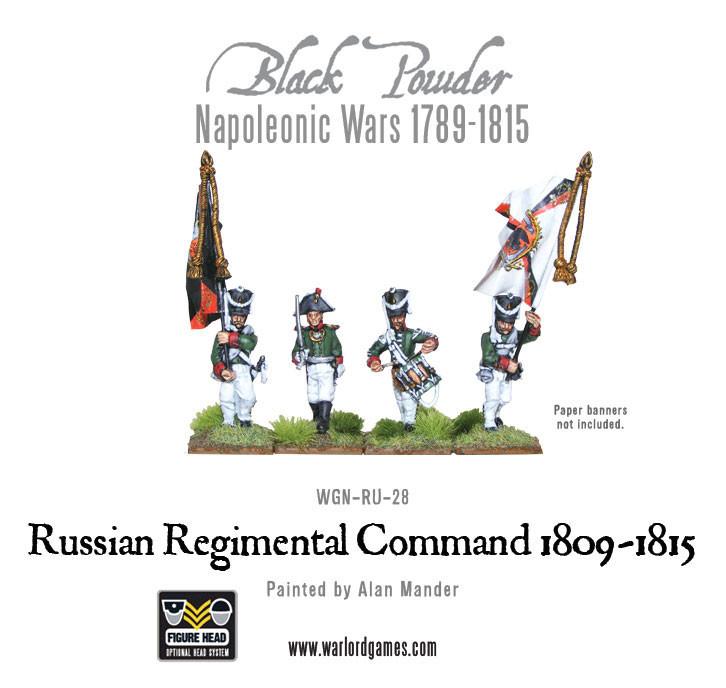 Russian Infantry 1809 - 1815 Command - Infanterie - Warlord Games - WGN-RU-28