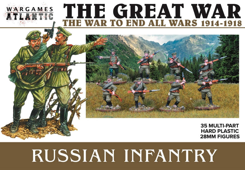Russian Infantry - Russische Infanterie (Erster Weltkrieg / Russische Revolution)