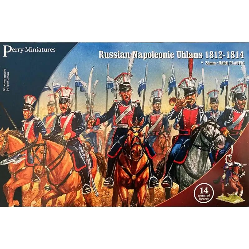 Russian Napoleonic Uhlans 1812 - 14 - Kavallerie - Perry Miniatures - RN105