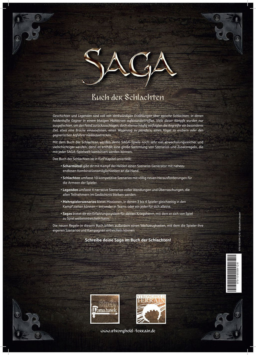 SAGA Buch der Schlachten (Deutsch) - Studio Tomahawk - SARB25 (2)
