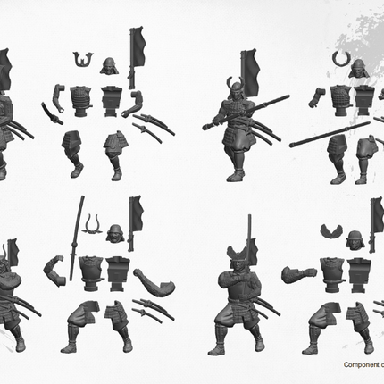 Samurai Infantry Sprue
