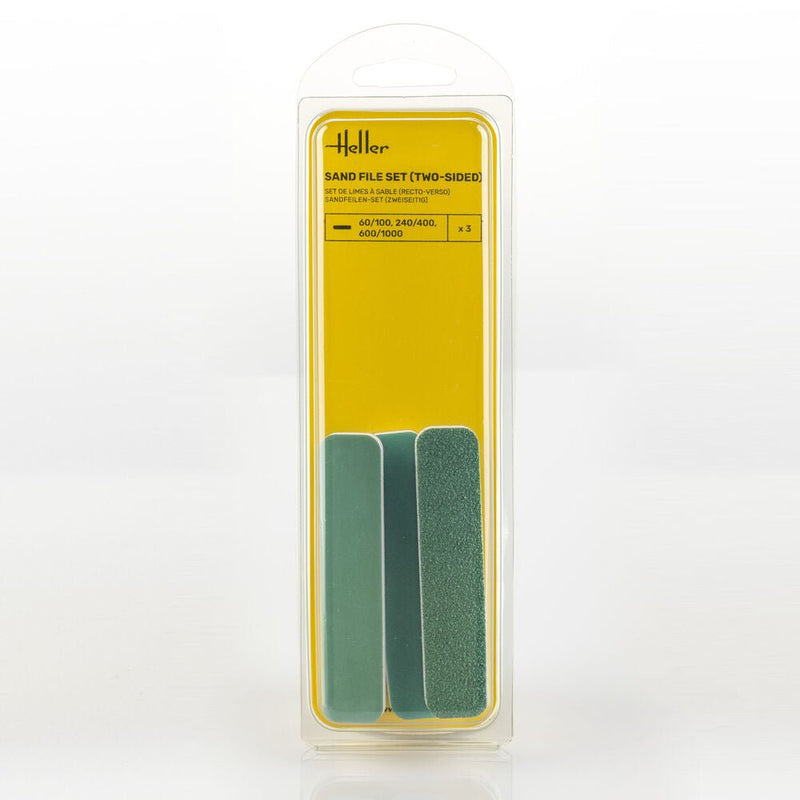 Sand File Set (doppelseitig, 3 Stück) - Zubehör - Heller - 99002