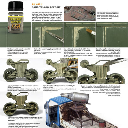 Sand Yellow Deposit AK4061 - AK Interactive