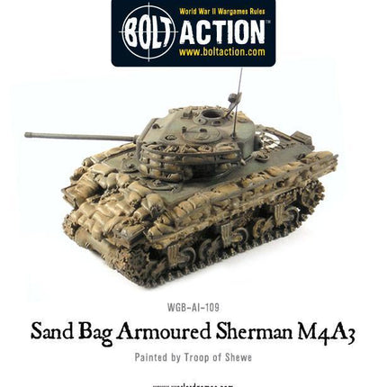 Sandbag Armoured Sherman M4A3