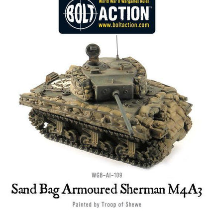 Sandbag Armoured Sherman M4A3
