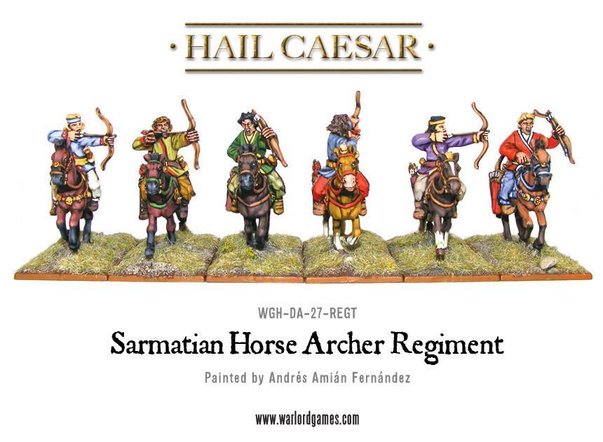 Sarmatian Horse Archers regiment - Hail Caesar