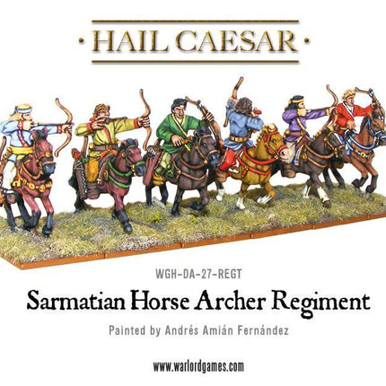 Sarmatian Horse Archers regiment - Hail Caesar