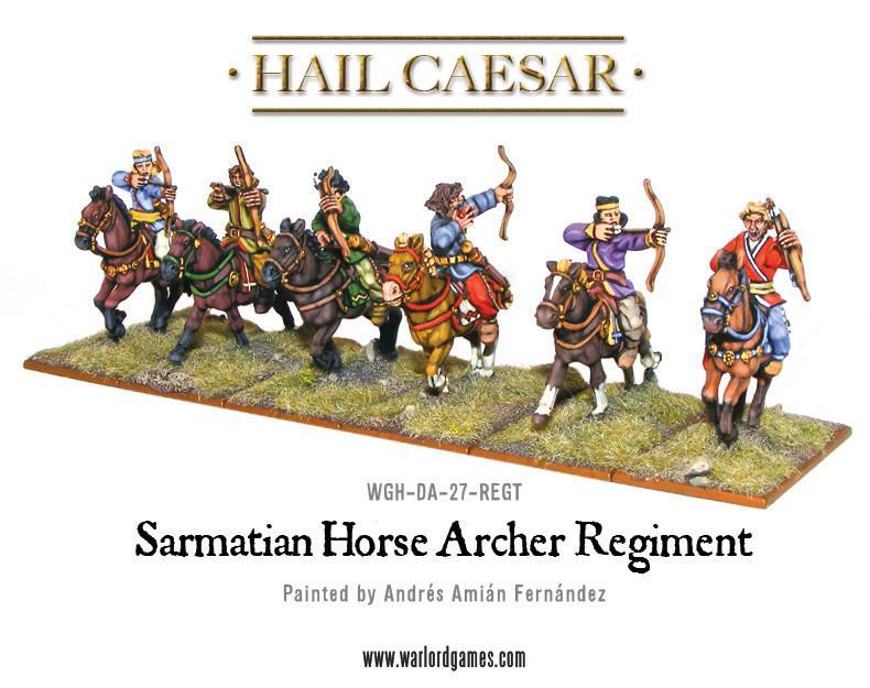 Sarmatian Horse Archers regiment - Hail Caesar