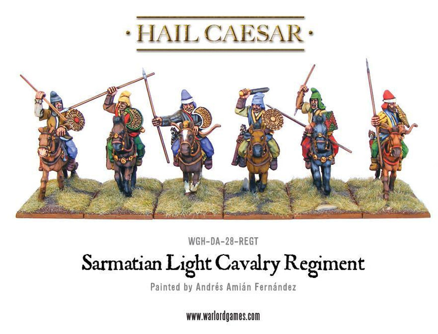 Sarmatian Light Cavalry regiment - Sarmatische leichte Reiterei (6 Figuren)
