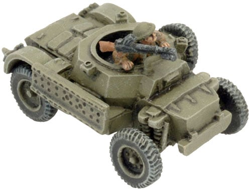 Sawn-off Daimler Armoured Car