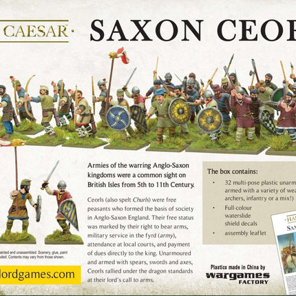 Saxon Ceorls - Infanterie - Warlord Games - 102013001