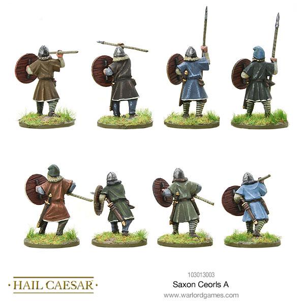 Saxon Ceorls A - Infanterie - Warlord Games - 103013003
