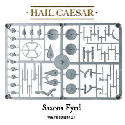 Saxon Fyrd Warriors Frames