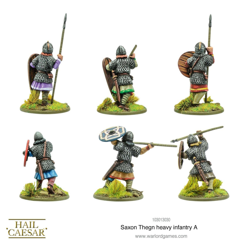 Saxon Thegn Heavy Infantry A - Infanterie - Warlord Games - 103013030