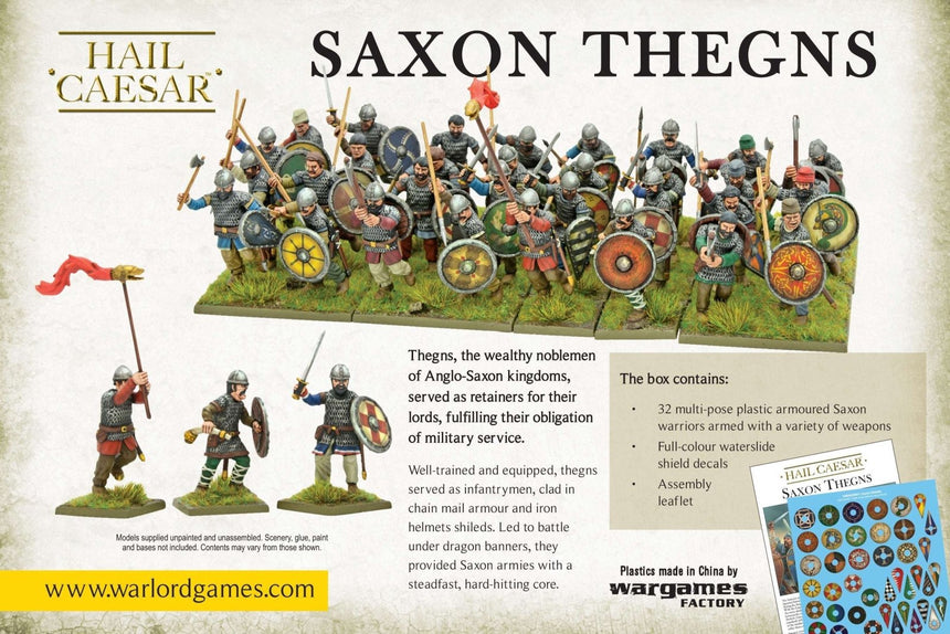 Saxon Thegns - Infanterie - Warlord Games - 102013002