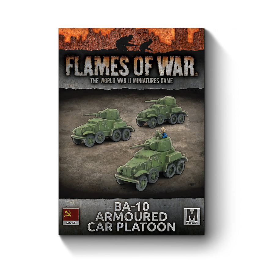 BA-10 Armoured Car Platoon