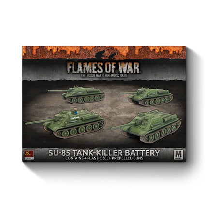 SU-85 SP Anti-tank Battery