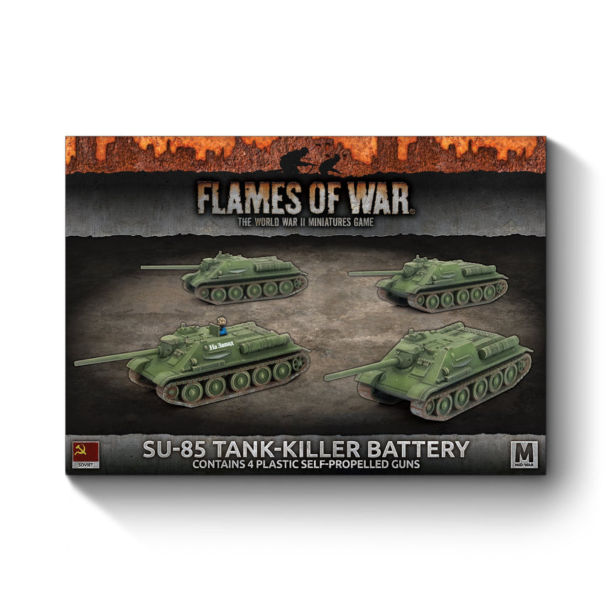 SU-85 SP Anti-tank Battery