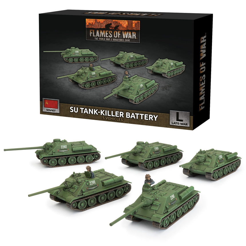 SU Tank Destroyer Battery