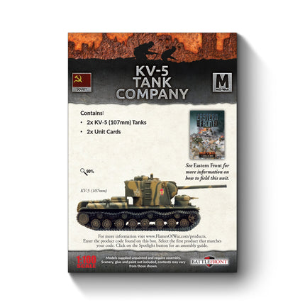 KV-5 Tank Company
