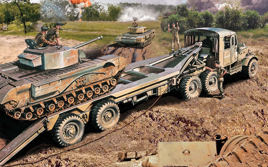 A02301V Scammel Tank Transporter